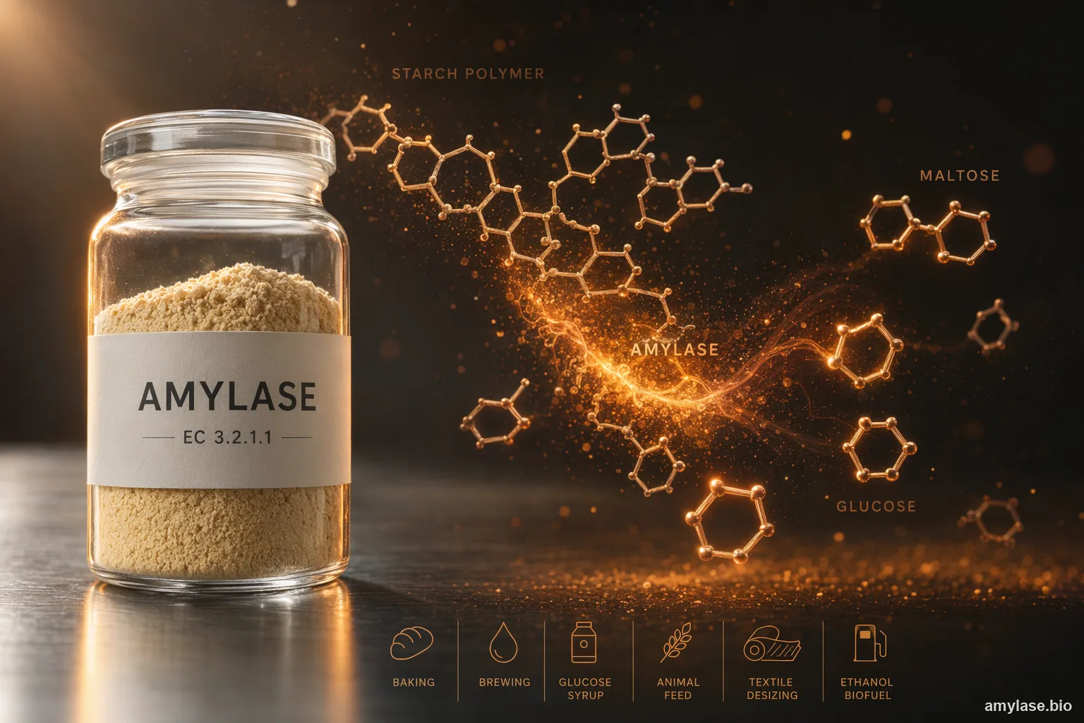 Amylase Enzyme Powder / Liquid